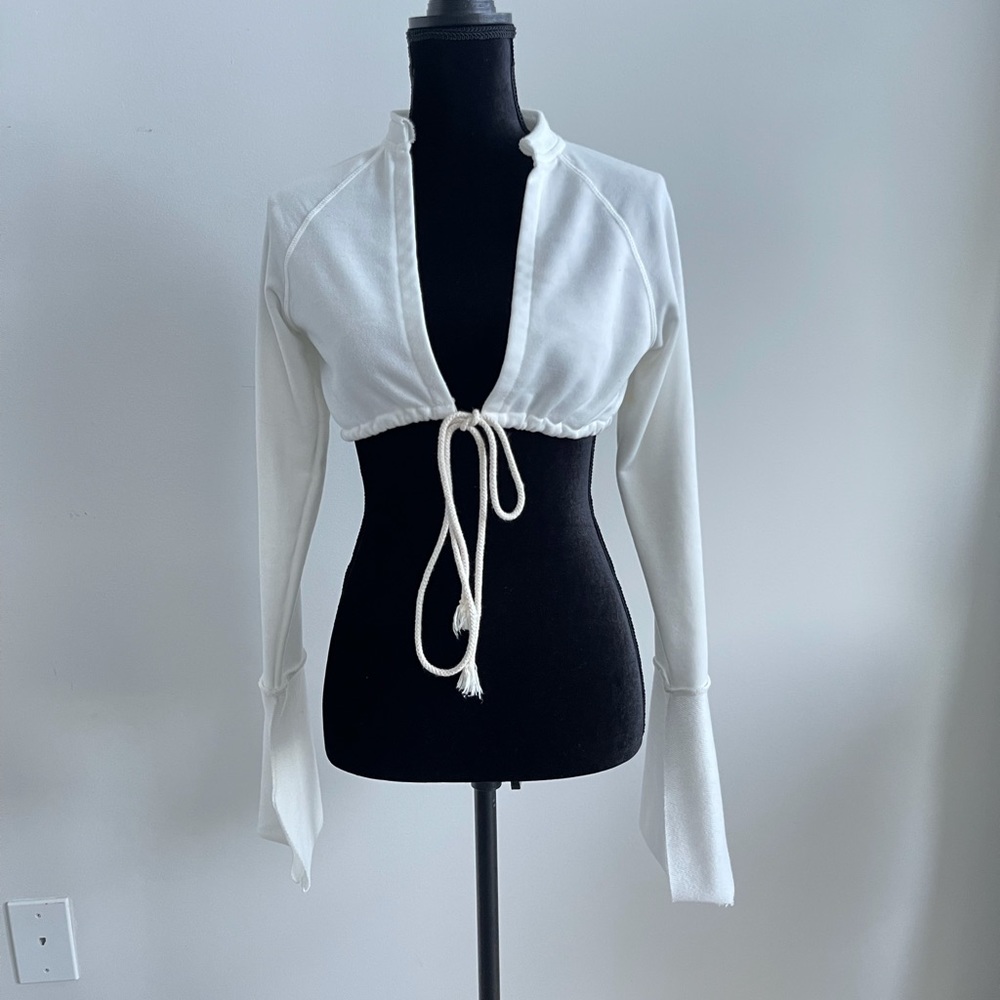 Front Tie Crop Top